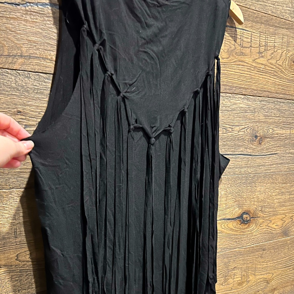 NWT Boho festival fringe top